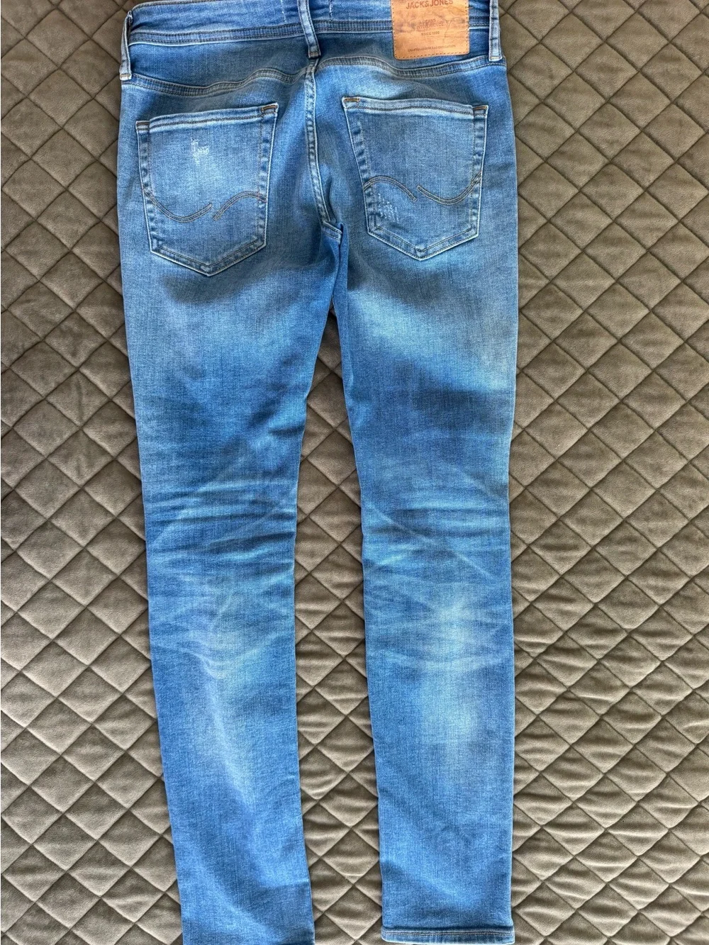 Jack & Jones Liam Skinny Distressed Stretch Denim Jeans 30x30